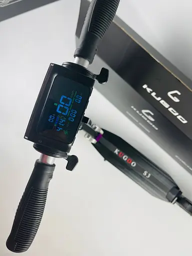 Электросамокат KUGOO S3 Jilong 8.8Ah 450W черный + сумка-чехол - фото 3