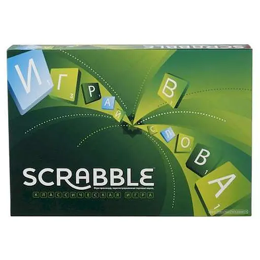 Настільна гра Mattel Скрабл (Scrabble) (рос.) (Y9618) - фото 1