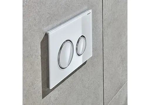 Клавіша змиву Geberit Sigma21 біла 115.884.SI.1, Білий - фото 2