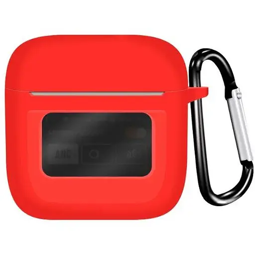 Чохол-накладка DK JBL Tour Pro 2 | Silicone Candy Friendly з карабіном (red)