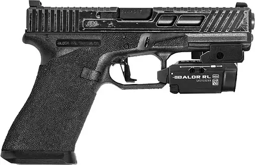 Фонарь с ЛЦВ Olight Baldr Mini Red Laser Black - фото 9