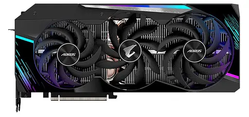 Відеокарта Gigabyte RTX 3080 10Gb Aorus Master LHR (GV-N3080AORUS M-10GD rev 2.0) (GDDR6X, 320 bit, PCI-E v4.0 x16) Б/в - фото 1