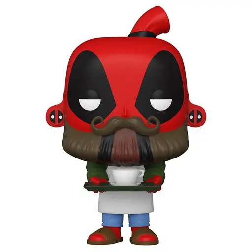 Фигурка Funko Pop Дэдпул Бариста Barista Deadpool 10 см FP DP 775 - фото 2