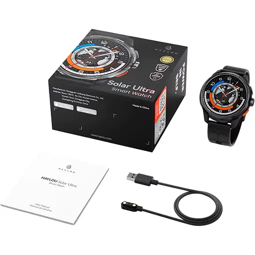 Смарт-годинник Haylou Solar Ultra LS23 Black [129738] - фото 5