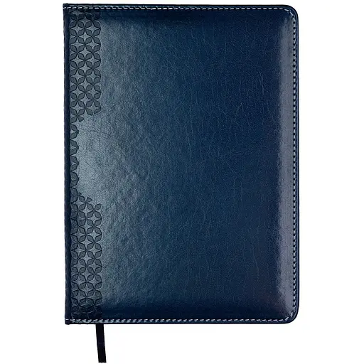 Ежедневник недатированный Buromax Vienna A5 искусственная кожа/поролон 336 страниц синий (BM.20180-02)