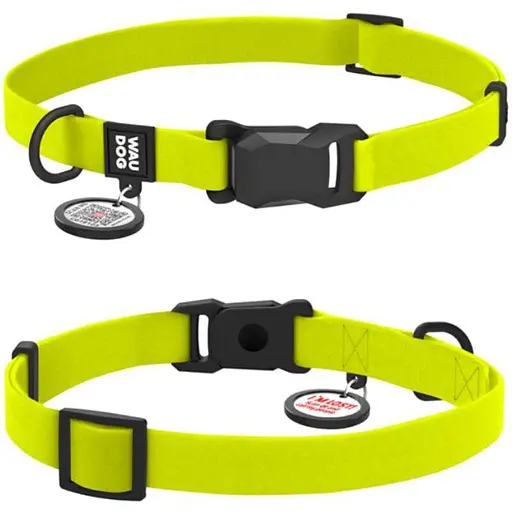 Collar WAUDOG Magnet - Нашийник водостійкий з магнітною пряжкою-фастексом і QR паспортом для собак - XL (2,5х38-58 см)