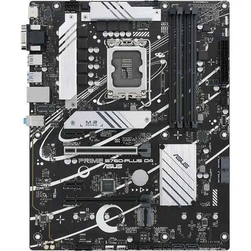 Материнская плата Asus Prime B760-PLUS D4 s1700 B760 4xDDR4 M.2 HDMI D-Sub DP ATX