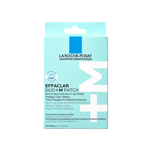 Набір  La Roche-Posay Effaclar: Заспокійливий відновлювальний зволожувальний крем  H Iso-Biome для зневодненої чутливої шкіри схильної до недоліків 40 мл + Гідроколоїдні мультифункціональні патчі Duo+ M Patch для захисту точкової дії 22 шт. - фото 7
