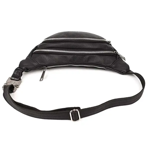 Шкіряна чоловіча сумка на пояс TARWA 11х30х5 см nsa0001311 - фото 7