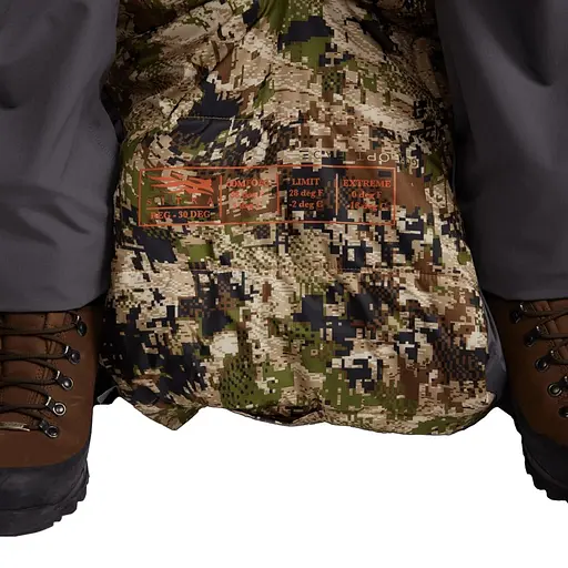 Спальный мешок Sitka Gear Kelvin L Optifade Subalpine - фото 9