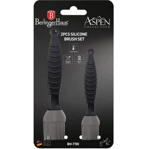 Кисточка кулинарная Berlinger Haus BH-7781 2 шт черный