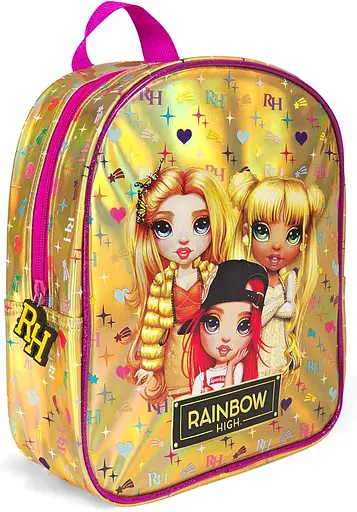 Детский рюкзак Perletti Kids Rainbow High Mini золотистый (P13282) - фото 2