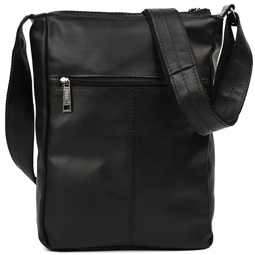 Чоловіча сумка А4 через плече із натуральної шкіри TARWA 33х26х8 см sum0028170 - фото 5