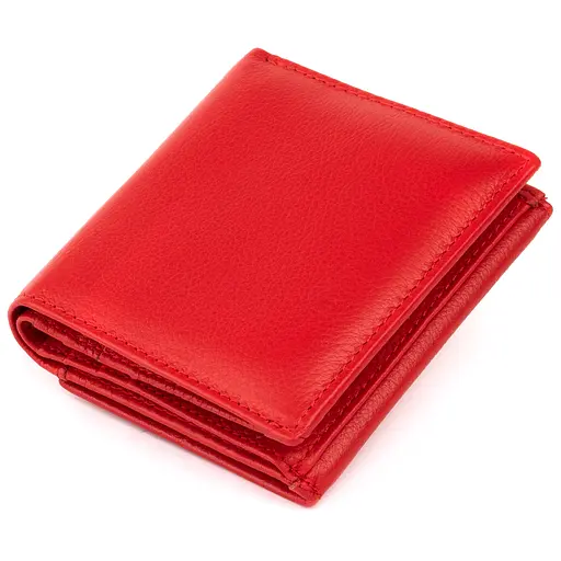 Жіночий шкіряний гаманець ST Leather 10х9х1.3 см acs0015753 - фото 2