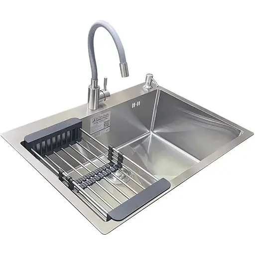 Комплект мойка + смеситель Romzha Arta U-650S Max (C) - фото 4