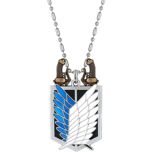 Кулон Атака Титанів Attack on Titan двосторонній АТ 22 25 - фото 1