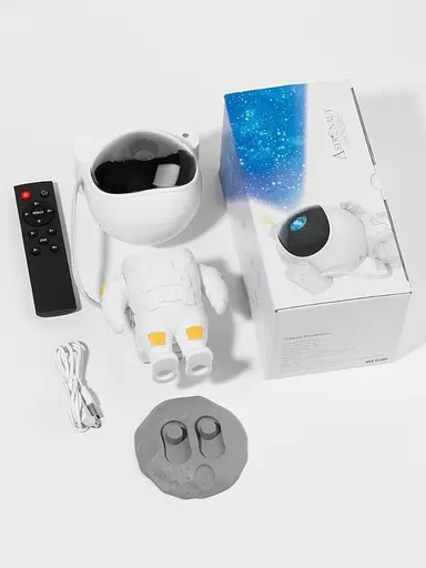 Нічний лазерний проектор галактики Астронавт на місяці Нічний лазерний проектор Астронавт галактики на місяці - фото 5