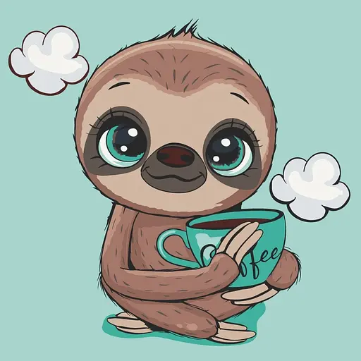 Набір для розпису ArtCraft Лінивець 30 x 30 см (15084-AC)