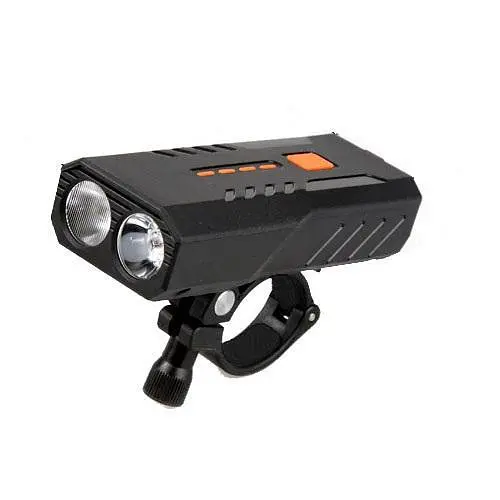 Велосипедный фонарь + Power Bank BC25Pro-2XPE + microUSB + 3 режима