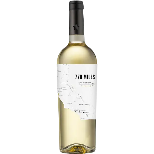 Вино Каліфорнія 770 MILES Шардоне біле сухе 0,75л