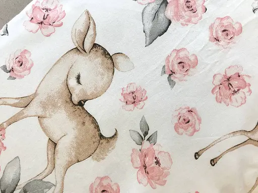 Непромокаемая простынь Moontime в коляску "Олени с детками" - фото 2