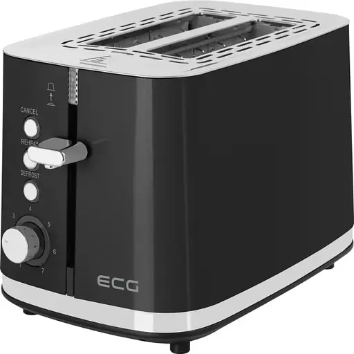 Тостер ECG ST 2766 Vintage Nero - фото 8