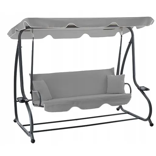 Садовые качели Garden Line Venera 210 x 120 x 170 см grey