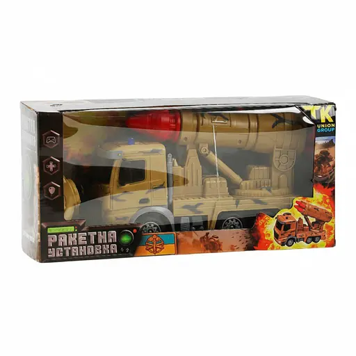 Военная техника TK Group, TK - 280-22, Радиоуправление, Стрельба, Звук, Акум. 3.7V, Коричневый - фото 2