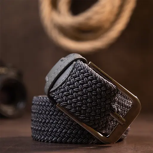 Ремінь Vintage текстильний чоловічий 100х4 см acs0018122 - фото 6