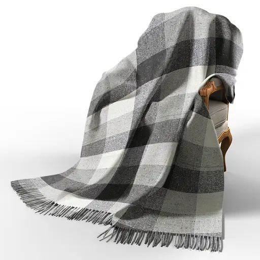 Плед Love You 170x210 см сіро-чорний (4714) - фото 4