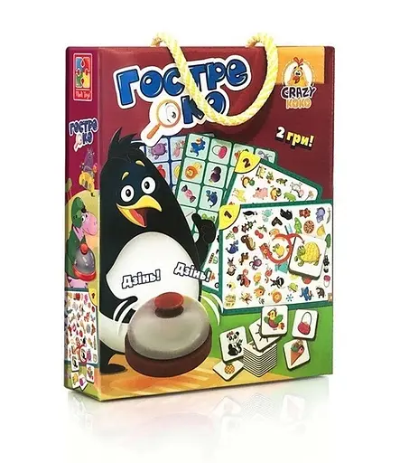 Игра со звонком "Острый глаз" VT8010-03 Vladi Toys, в коробке (4820195057711) - фото 1