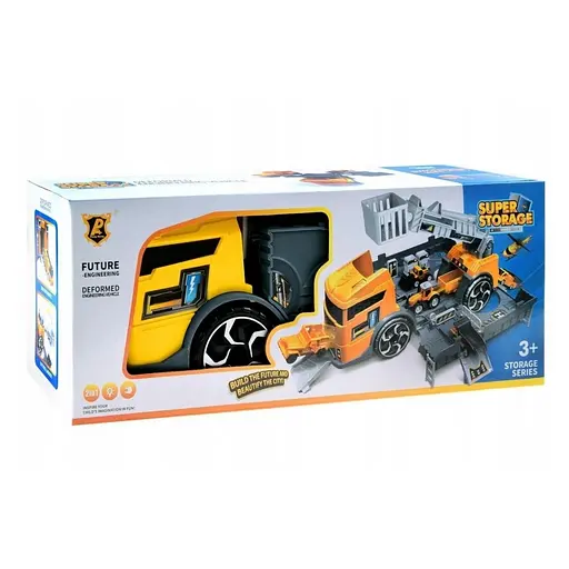 Ігровий набір Трейлер P905-A будтехніка 35 см. - фото 8