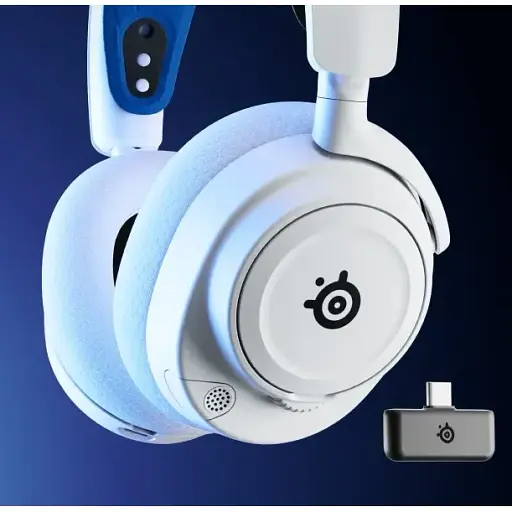 Игровая гарнитура SteelSeries Arctis Nova 7P Wireless White PC/PS/SW/MAC/MOB - фото 8