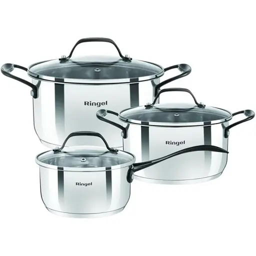 Набор кастрюль Ringel Elegance (RG-6008) - фото 1