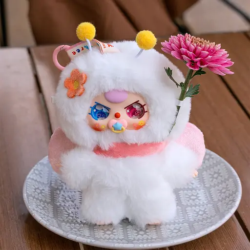 Колекційна м'яка іграшка з кільцем Pop Top Baby Three Весна - фото 3