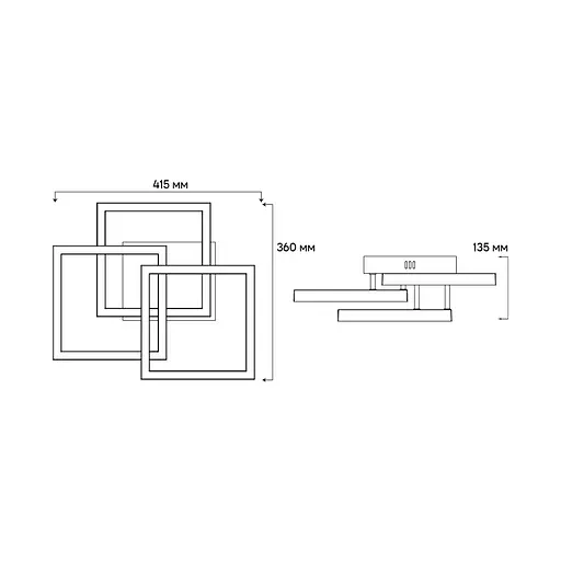 Світлодіодний світильник Ardero AL6493-1ARD URBAN W 60Вт білий - фото 2