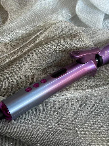 Плойка для волос Rozia HR865 плойка щипцы быстрый нагрев Фиолетовый 56 Вт - фото 4