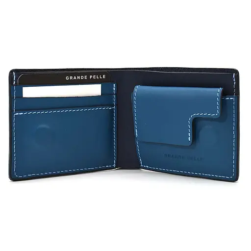 Мужской кожаный кошелек Grande Pelle acs0029290 - фото 2