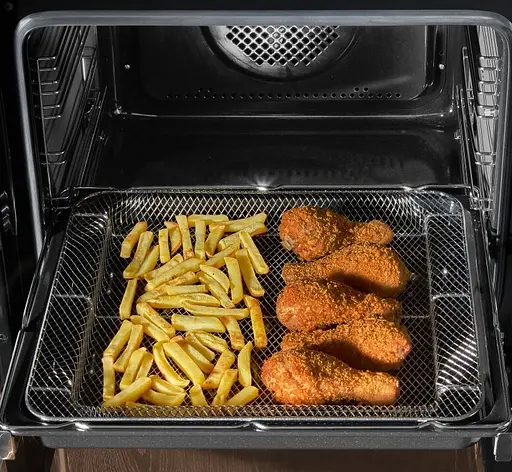 Духовой шкаф электрический Hansa 77 л A+ дисплей конвекция черный - фото 8