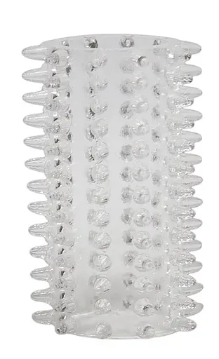 Набір насадок на пеніс Red Roses Penis Ring Set, 6 шт (прозорий) - фото 3