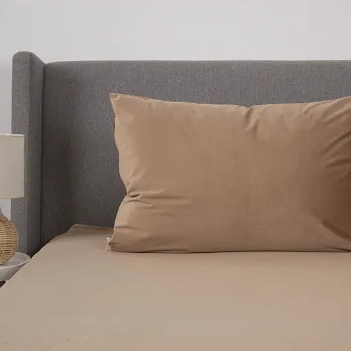 Простыня ТЕП Velour с резинкой капучино, 180 x 200 (2-04824_34144) - фото 4