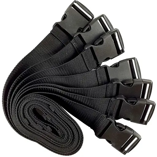 Ремни для бондажа Art of Sex - BDSM Bondage Black Night Simple - фото 3