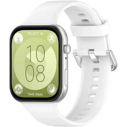 Ремешок DK CDK для Huawei Watch Fit 4 Silicone Sport Classic (017792) (white) - фото 2