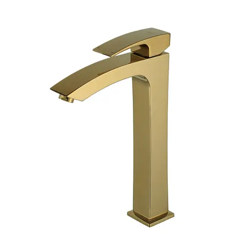 Змішувач для умивальника Gappo G1007-32 Золотий - фото 1