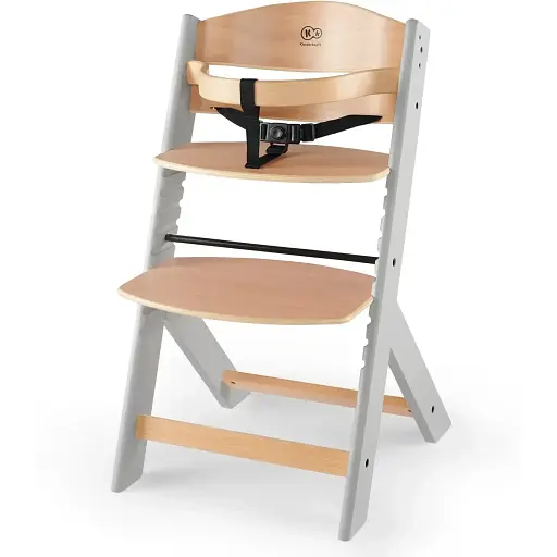 Стульчик для кормления Kinderkraft Enock Gray Wood (KKKENOCGRY0000) - фото 2