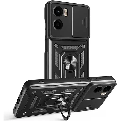 Чохол до мобільного телефона BeCover Military Motorola Moto G05 / E15 Black (713527) - фото 1