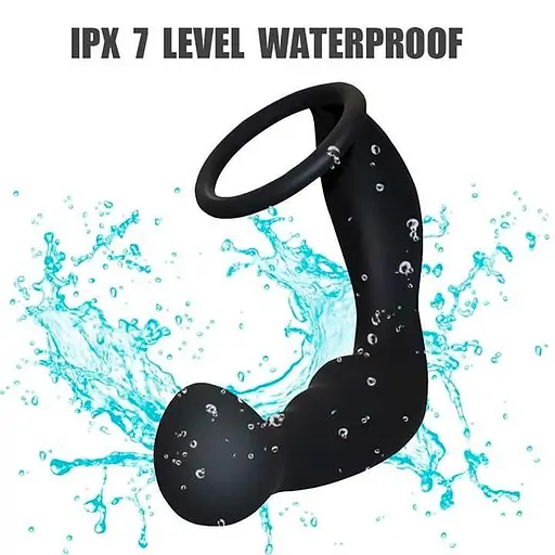 Анальний вібромасажер простати Roger-4 Чорний K000575 - фото 3