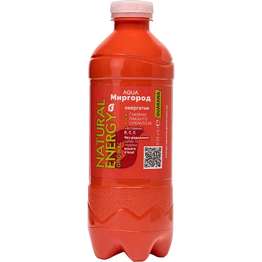 Энергетический безалкогольный напиток Aqua Миргород Energy с/х 0.33 л  - фото 1