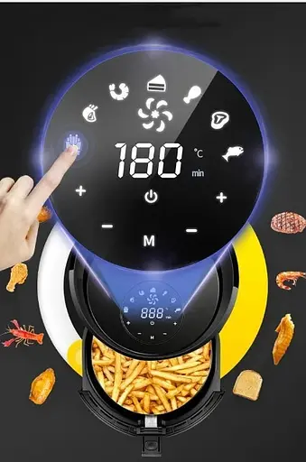 Мультипіч Sokany LQ-3502B (Аерофритюрниця, Аерогриль, Запікання) - фото 5