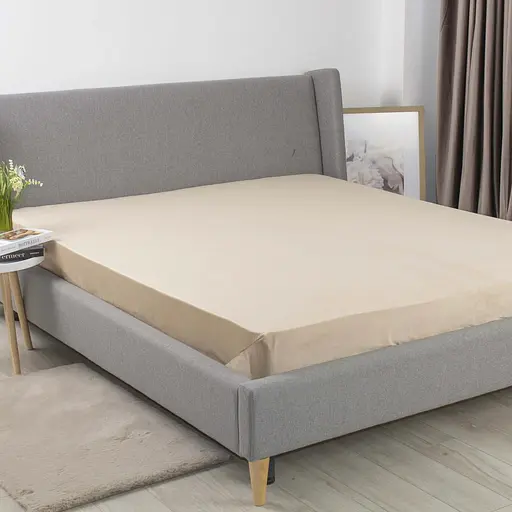 Простирадло ТЕП Velour з резинкою золотий беж, 160 x 200 (2-04756_35035) - фото 2